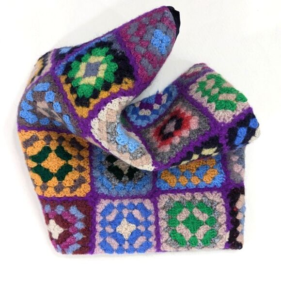 Granny Square Throw Pillow - Picture 6 of 10